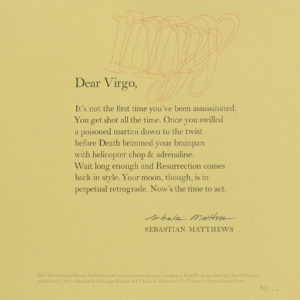 Dear Virgo