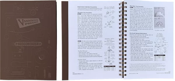 Vandercook Presses: Maintenance, History and Resources 4th Edition